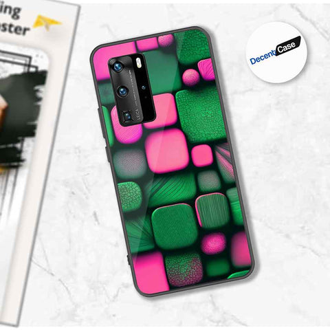 Huawei P40 Pro  Cover - Stones Series - Premium Printed Metal soft Bumper shock Proof Case