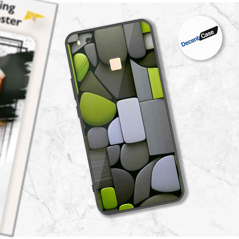 Huawei P9 Lite Cover - Stones Series - Premium Printed Metal soft Bumper shock Proof Case