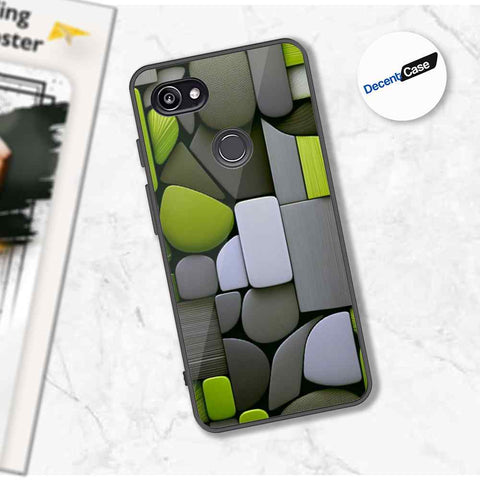 Google Pixel 3 Cover - Stones Series - Premium Printed Metal soft Bumper shock Proof Case