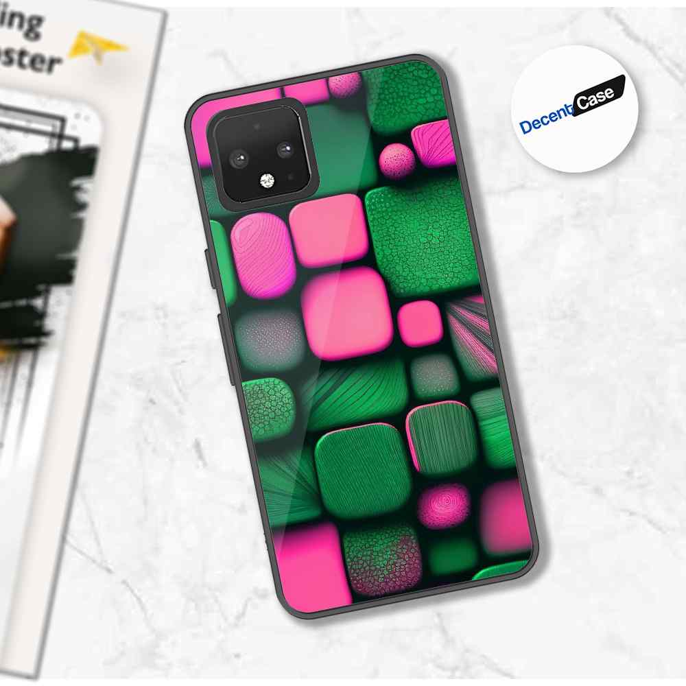 Google Pixel 4 Cover - Stones Series - Premium Printed Metal soft Bumper shock Proof Case