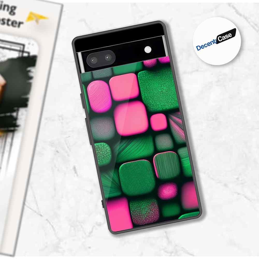 Google Pixel 6a Cover - Stones Series - Premium Printed Metal soft Bumper shock Proof Case