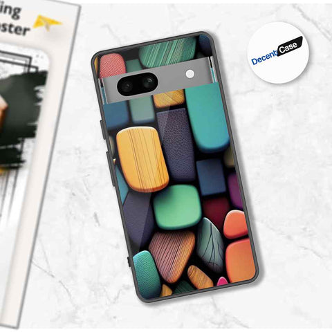 Google Pixel 7a Cover - Stones Series - Premium Printed Metal soft Bumper shock Proof Case