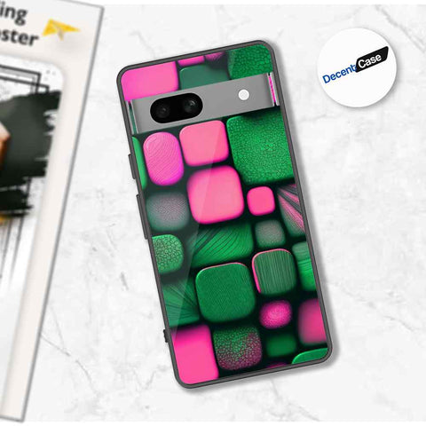 Google Pixel 7a Cover - Stones Series - Premium Printed Metal soft Bumper shock Proof Case