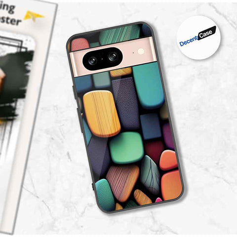 Google Pixel 8 Cover - Stones Series - Premium Printed Metal soft Bumper shock Proof Case