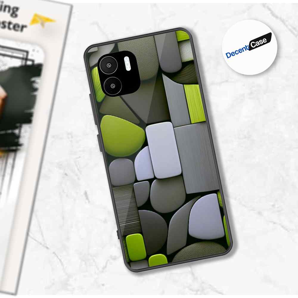 Xiaomi Poco C50 Cover - Stones Series - Premium Printed Metal soft Bumper shock Proof Case
