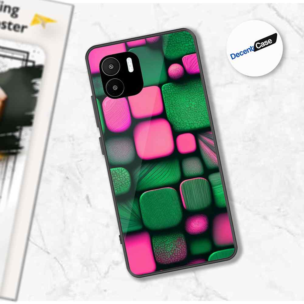 Xiaomi Poco C50 Cover - Stones Series - Premium Printed Metal soft Bumper shock Proof Case
