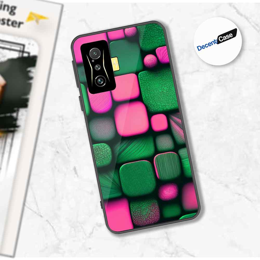 Xiaomi Poco F4 GT Cover - Stones Series - Premium Printed Metal soft Bumper shock Proof Case