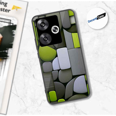 Xiaomi Poco F6 Cover - Stones Series - Premium Printed Metal soft Bumper shock Proof Case