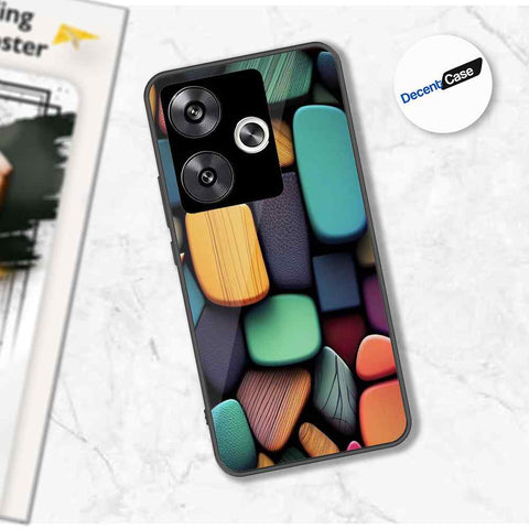 Xiaomi Poco F6 Cover - Stones Series - Premium Printed Metal soft Bumper shock Proof Case