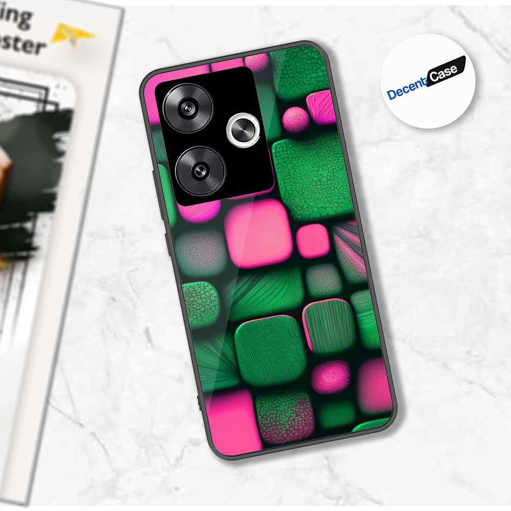 Xiaomi Poco F6 Cover - Stones Series - Premium Printed Metal soft Bumper shock Proof Case