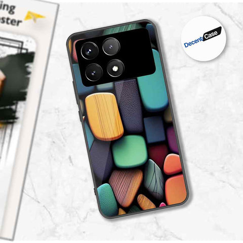Xiaomi Redmi K70 Cover - Stones Series - Premium Printed Metal soft Bumper shock Proof Case