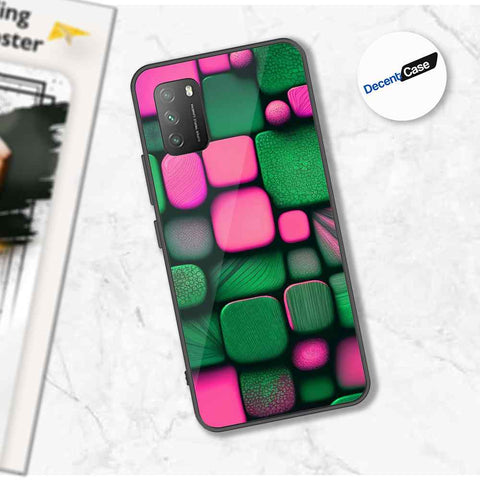 Xiaomi Poco M3 Cover - Stones Series - Premium Printed Metal soft Bumper shock Proof Case