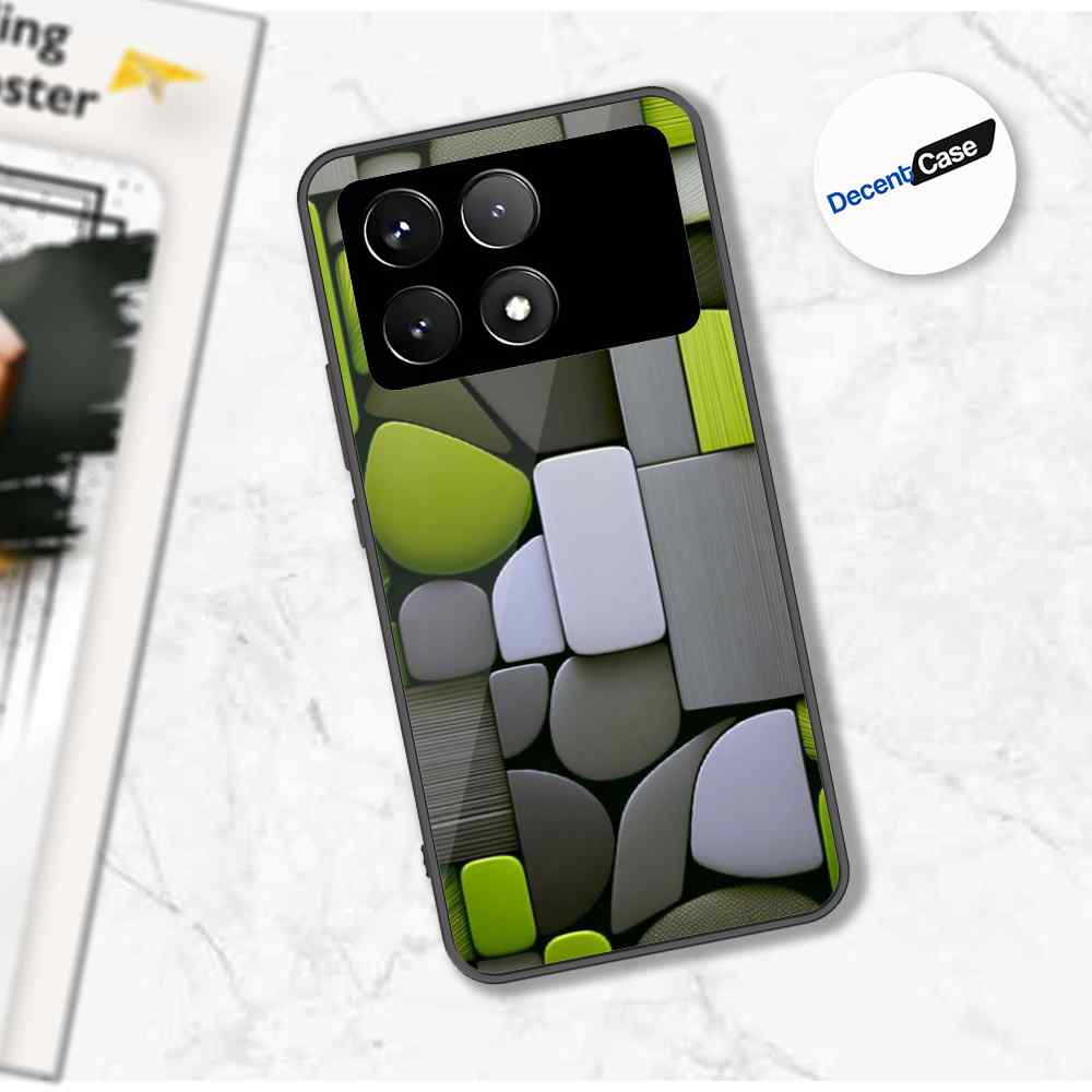 Xiaomi Redmi K70E Cover - Stones Series - Premium Printed Metal soft Bumper shock Proof Case