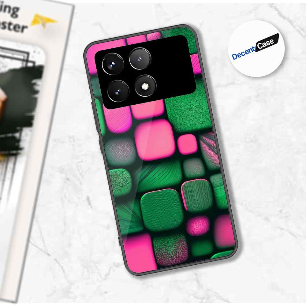 Xiaomi Redmi K70E Cover - Stones Series - Premium Printed Metal soft Bumper shock Proof Case