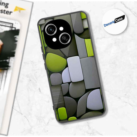 Tecno Spark Go 1 Cover - Stones Series - Premium Printed Metal soft Bumper shock Proof Case