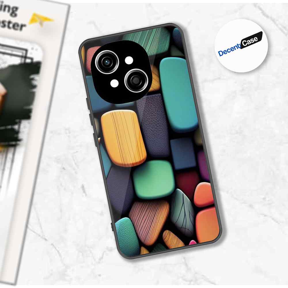 Tecno Spark Go 1 Cover - Stones Series - Premium Printed Metal soft Bumper shock Proof Case