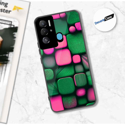 Tecno Pova Neo Cover - Stones Series - Premium Printed Metal soft Bumper shock Proof Case