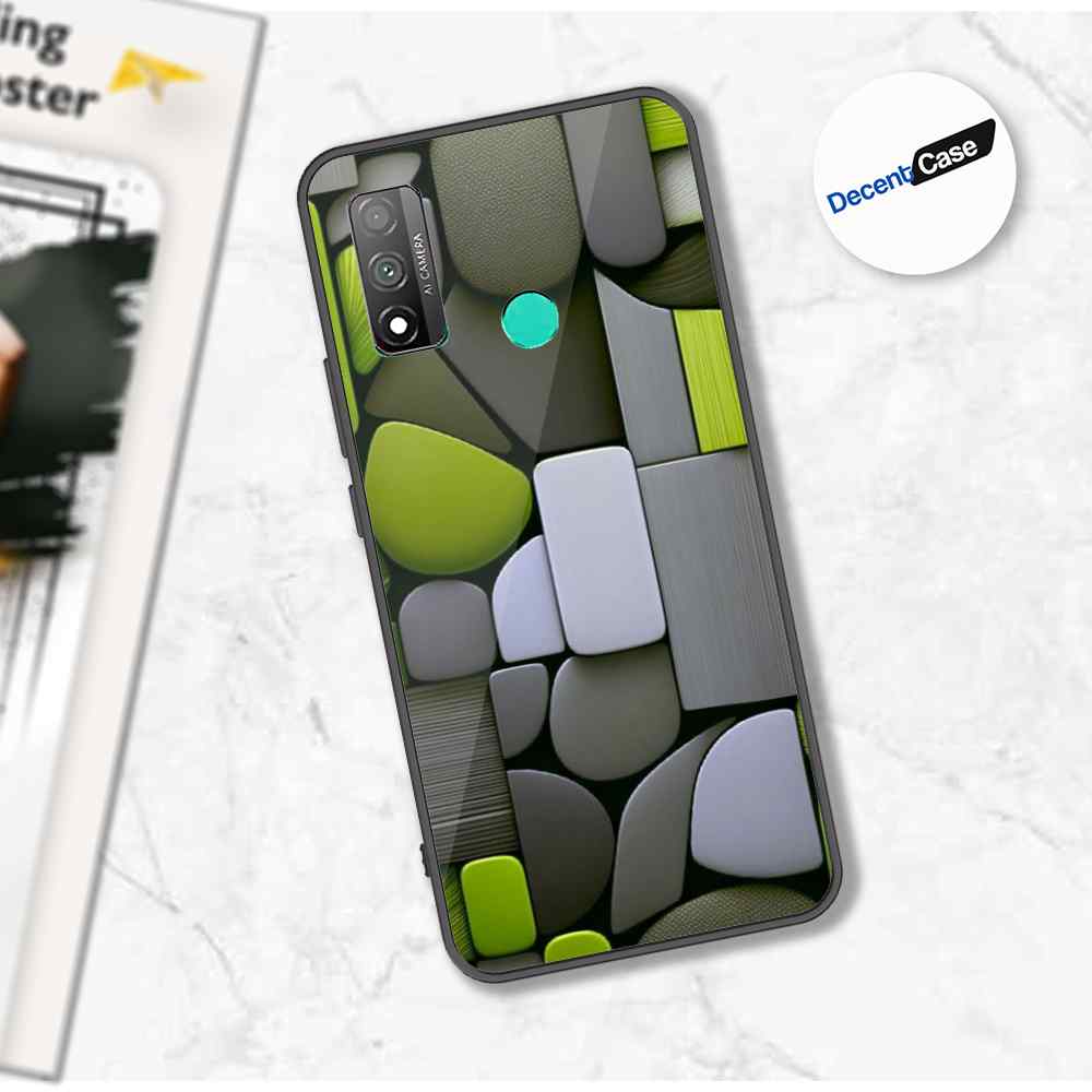Huawei P smart 2020  Cover - Stones Series - Premium Printed Metal soft Bumper shock Proof Case
