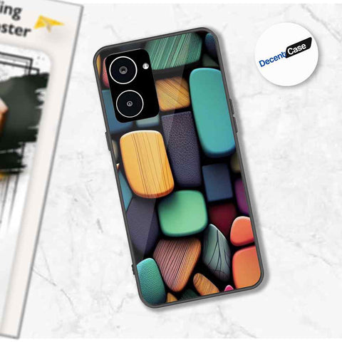 Realme 10 Cover - Stones Series - Premium Printed Metal soft Bumper shock Proof Case