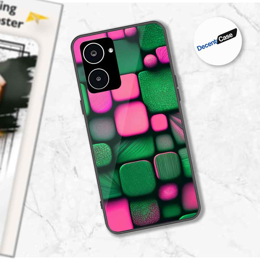 Realme 10 Cover - Stones Series - Premium Printed Metal soft Bumper shock Proof Case