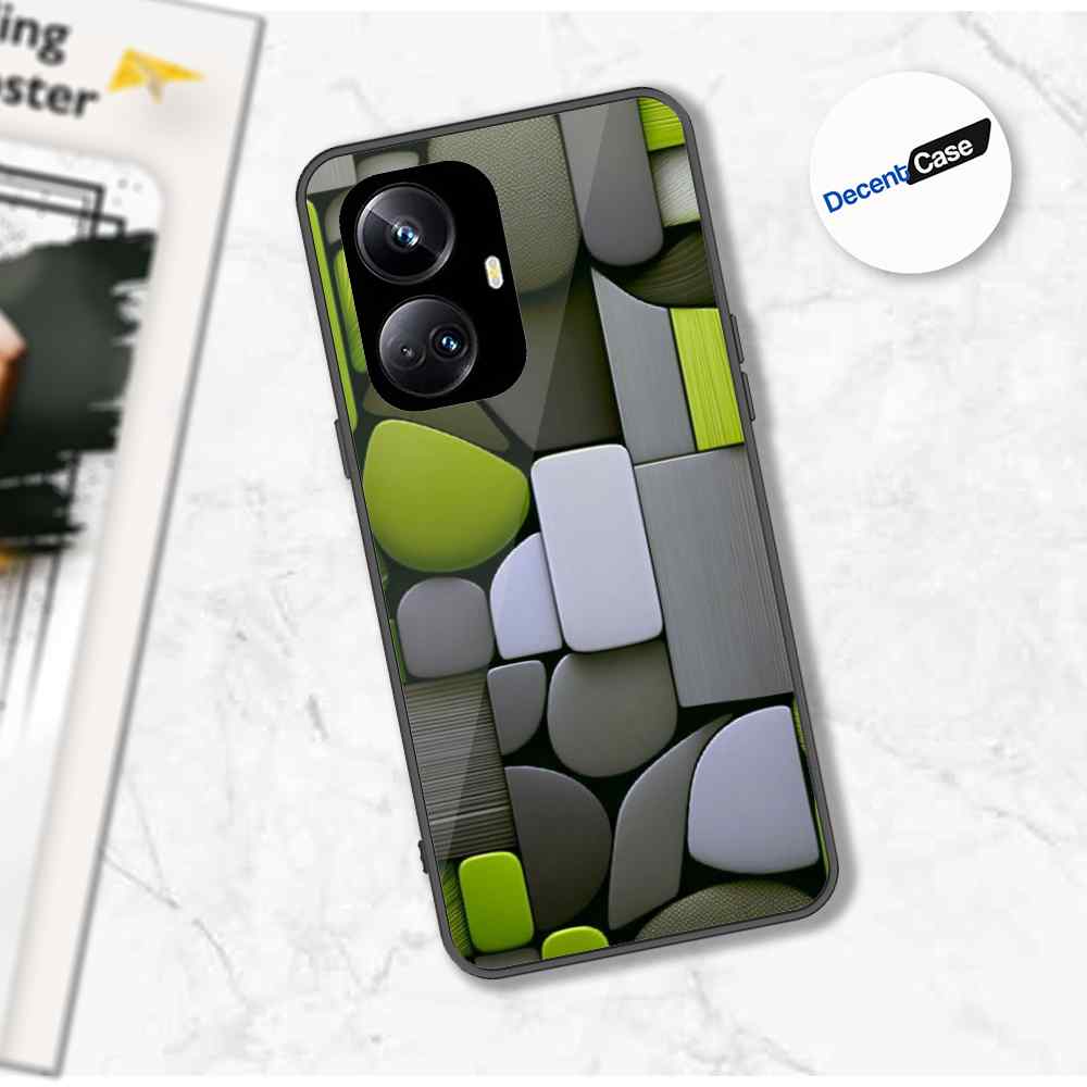Realme 10 Pro Plus Cover - Stones Series - Premium Printed Metal soft Bumper shock Proof Case