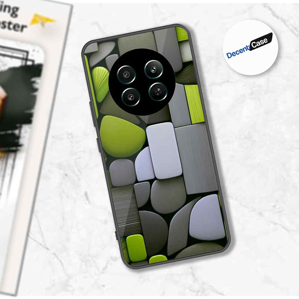 Realme 12 Plus Cover - Stones Series - Premium Printed Metal soft Bumper shock Proof Case