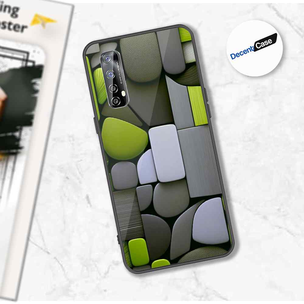 Realme 7 Cover - Stones Series - Premium Printed Metal soft Bumper shock Proof Case