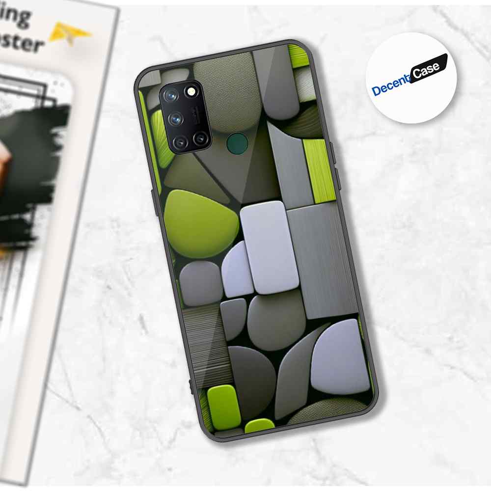 Realme 7i Cover - Stones Series - Premium Printed Metal soft Bumper shock Proof Case