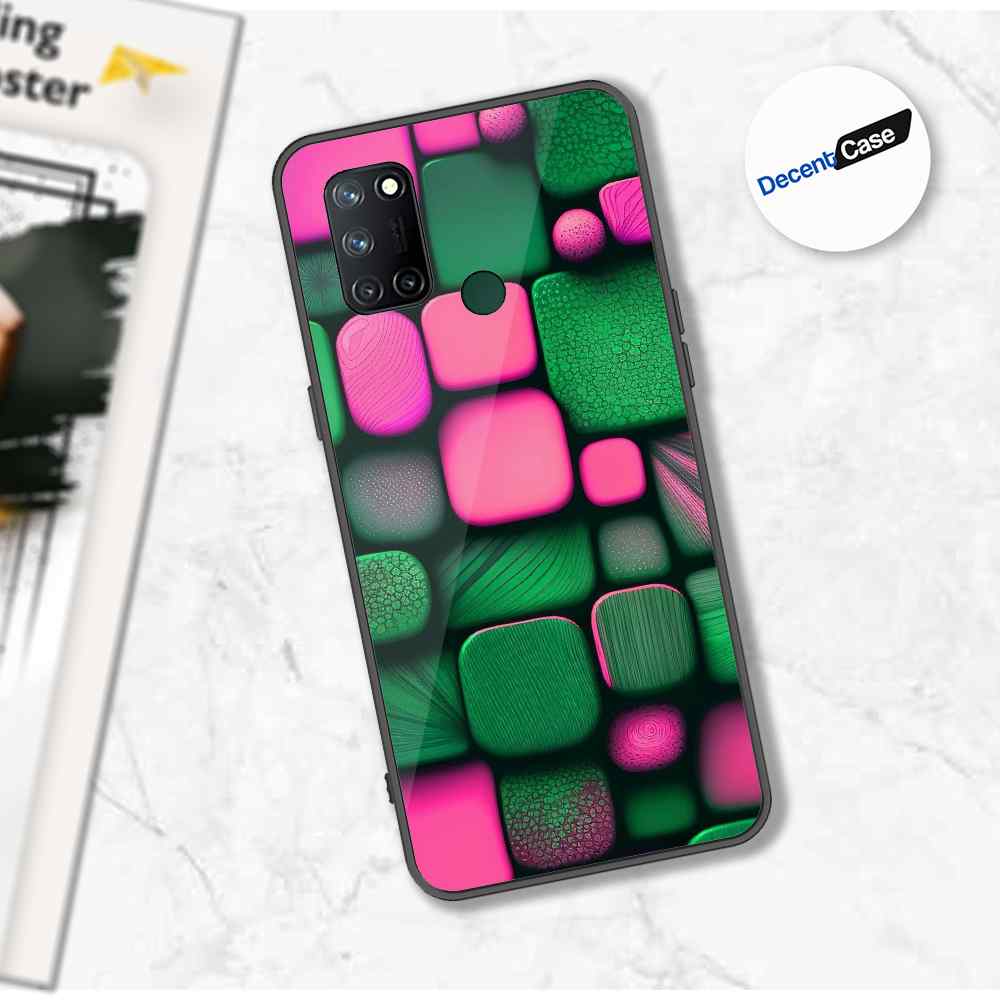 Realme 7i Cover - Stones Series - Premium Printed Metal soft Bumper shock Proof Case