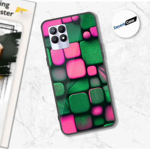 Realme 8i Cover - Stones Series - Premium Printed Metal soft Bumper shock Proof Case