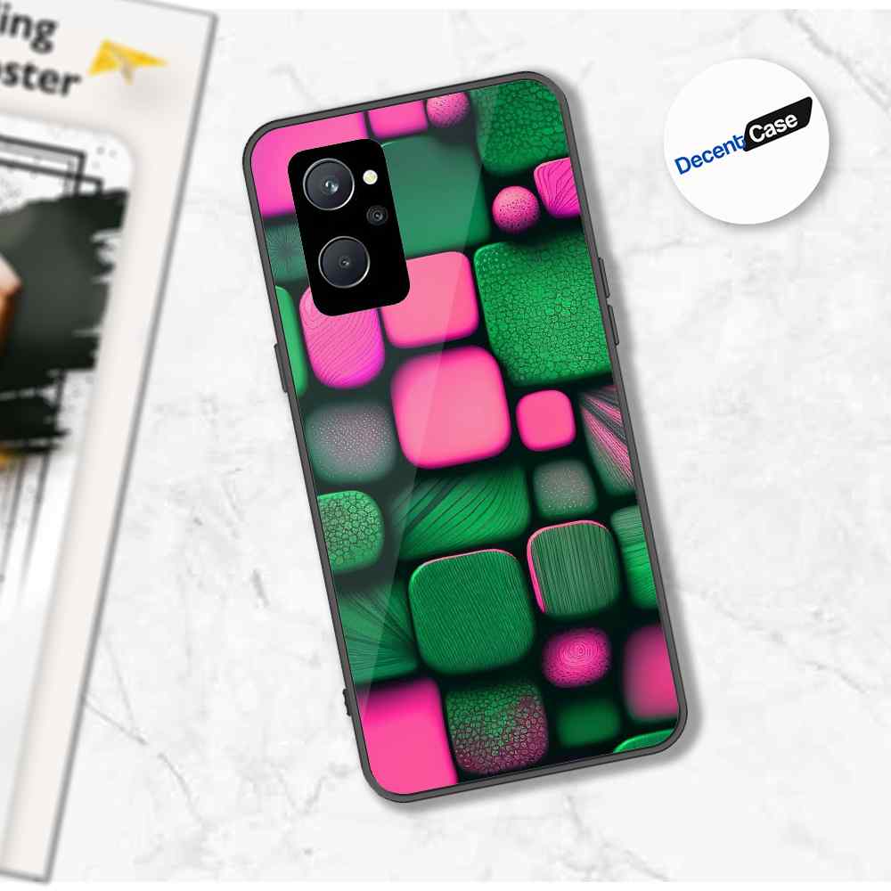 Realme 9i Cover - Stones Series - Premium Printed Metal soft Bumper shock Proof Case