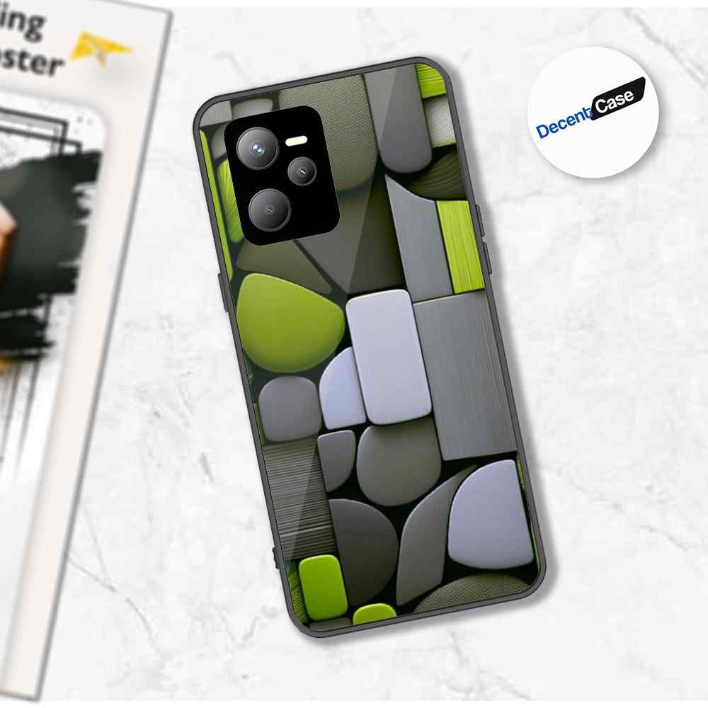 Realme 9 Pro Cover - Stones Series - Premium Printed Metal soft Bumper shock Proof Case