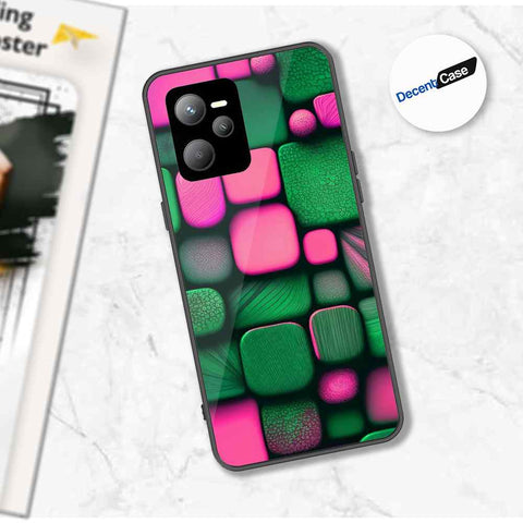 Realme Narzo 50A Prime Cover - Stones Series - Premium Printed Metal soft Bumper shock Proof Case