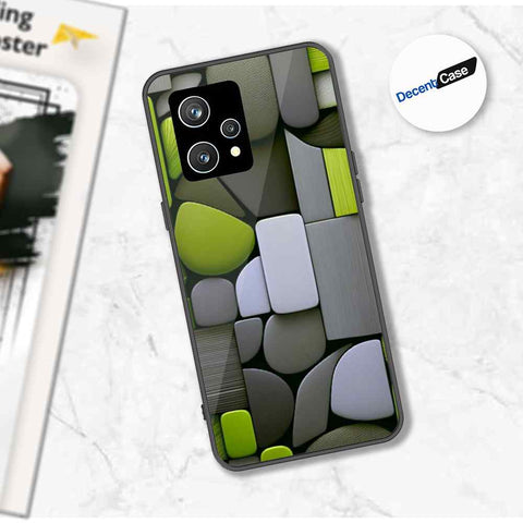 Realme 9 Pro Plus Cover - Stones Series - Premium Printed Metal soft Bumper shock Proof Case