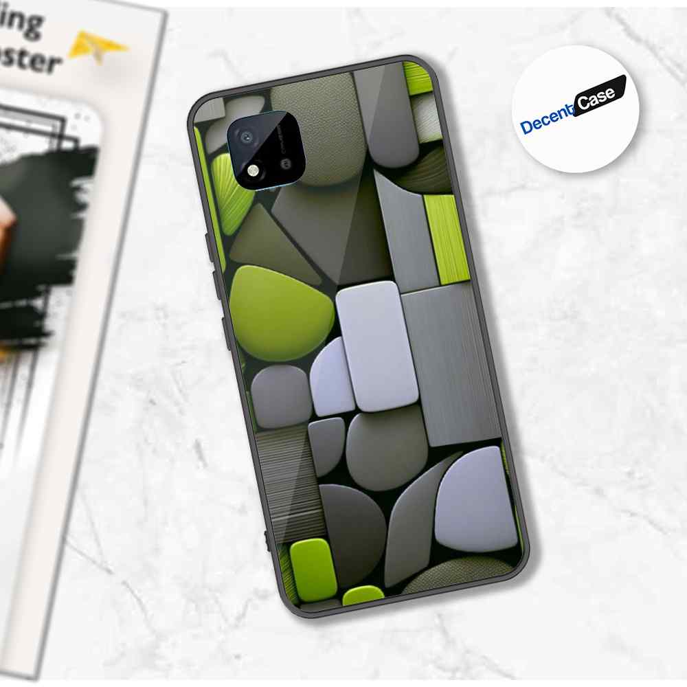Realme C20 Cover - Stones Series - Premium Printed Metal soft Bumper shock Proof Case