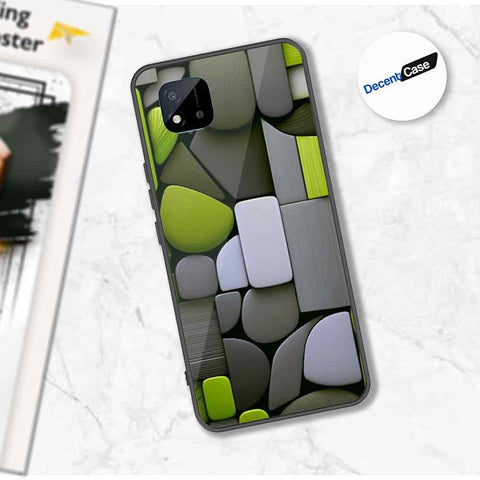 Realme C20 Cover - Stones Series - Premium Printed Metal soft Bumper shock Proof Case