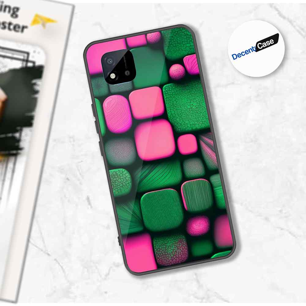 Realme Narzo 50i Cover - Stones Series - Premium Printed Metal soft Bumper shock Proof Case