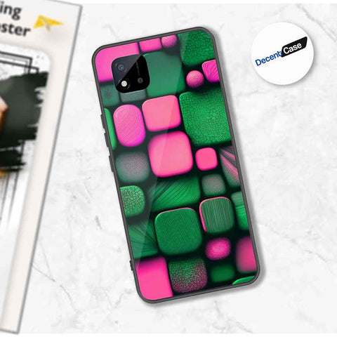 Realme Narzo 50i Cover - Stones Series - Premium Printed Metal soft Bumper shock Proof Case