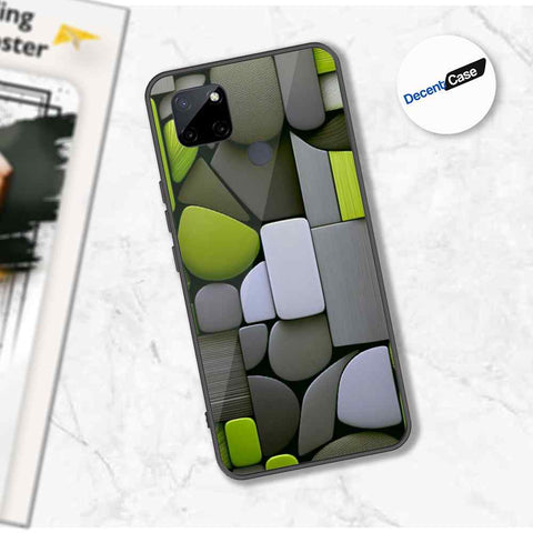 Realme C25Y Cover - Stones Series - Premium Printed Metal soft Bumper shock Proof Case