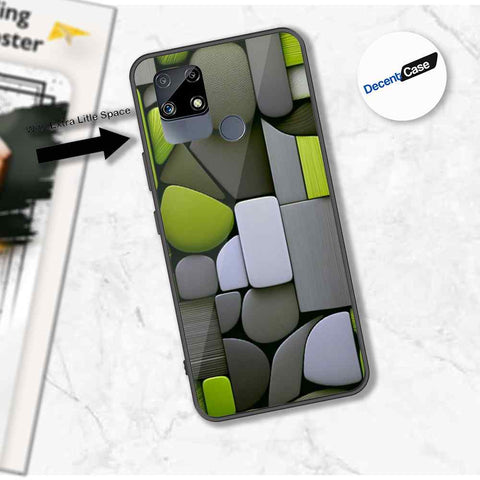 Realme C25s Cover - Stones Series - Premium Printed Metal soft Bumper shock Proof Case