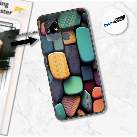 Realme C25 Cover - Stones Series - Premium Printed Metal soft Bumper shock Proof Case