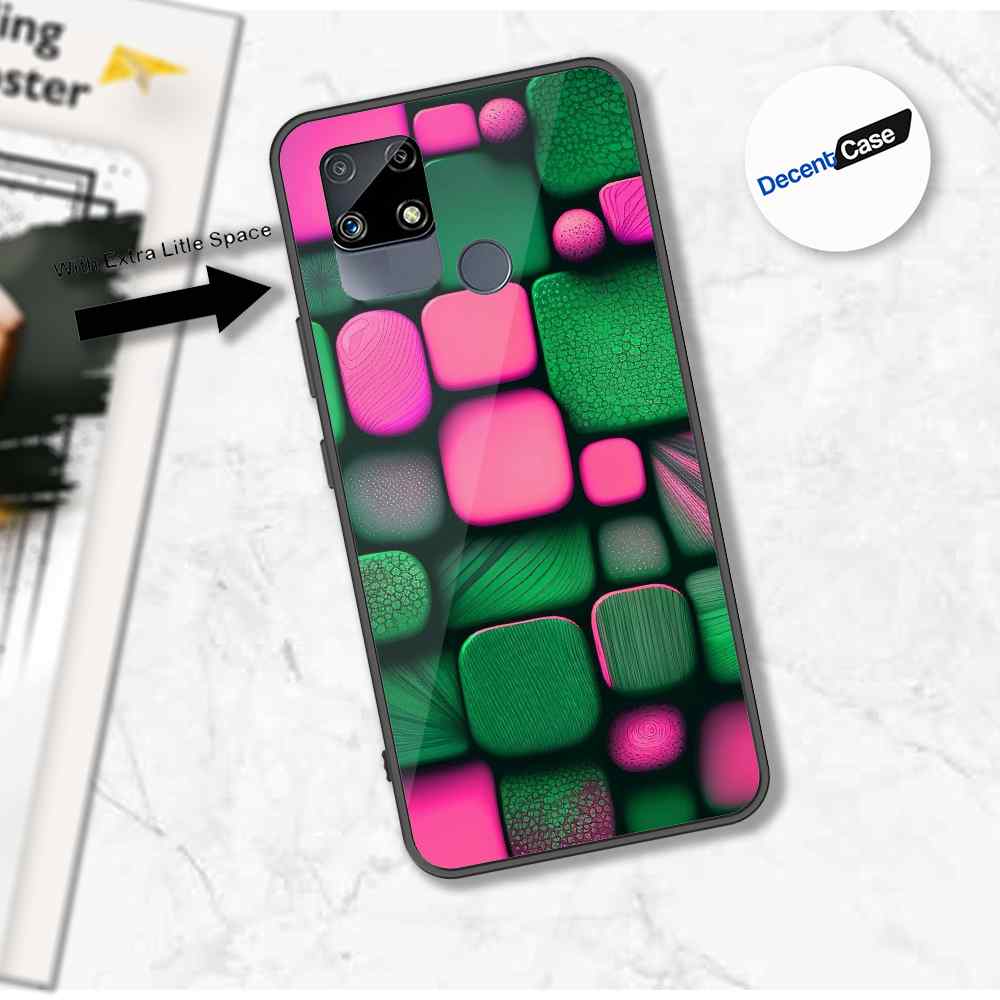 Realme C25s Cover - Stones Series - Premium Printed Metal soft Bumper shock Proof Case