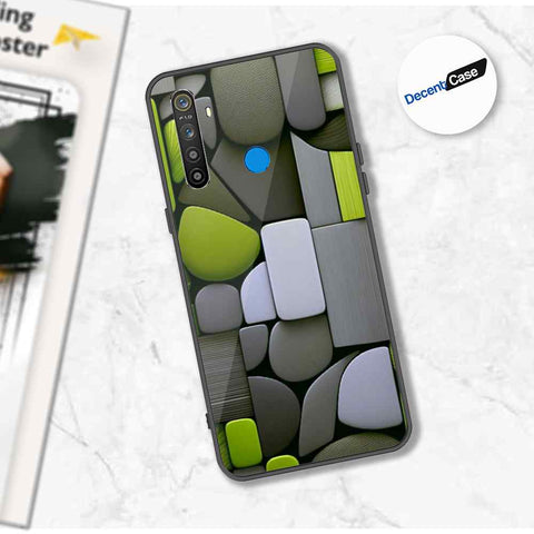 Realme C3 Cover - Stones Series - Premium Printed Metal soft Bumper shock Proof Case