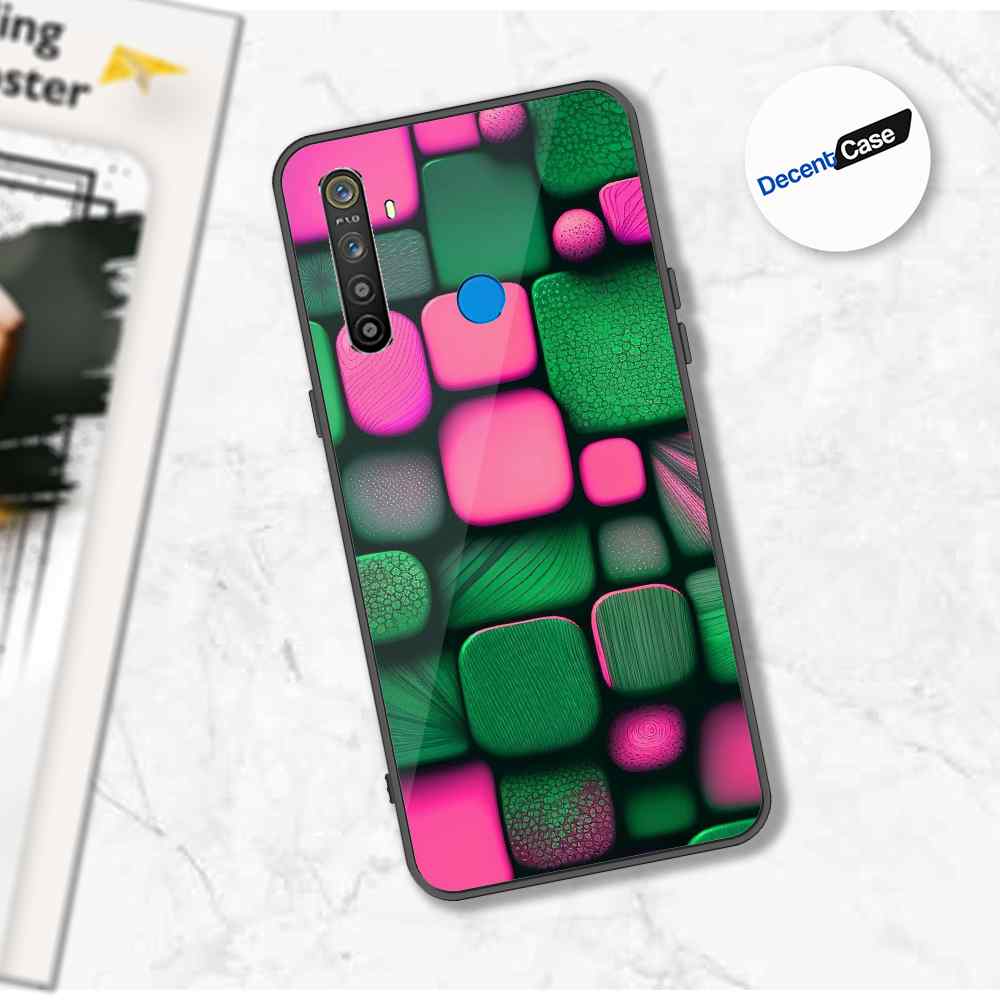 Realme C3 Cover - Stones Series - Premium Printed Metal soft Bumper shock Proof Case