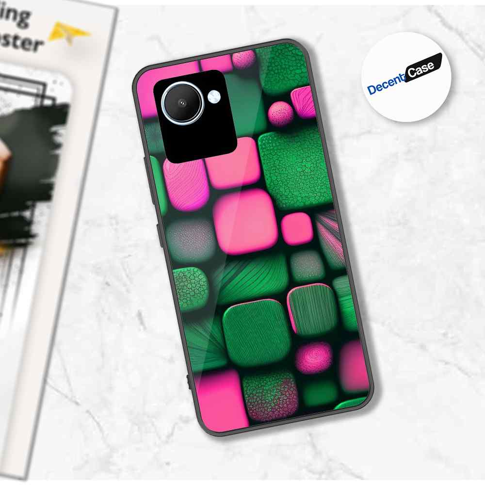 Realme C30 Cover - Stones Series - Premium Printed Metal soft Bumper shock Proof Case