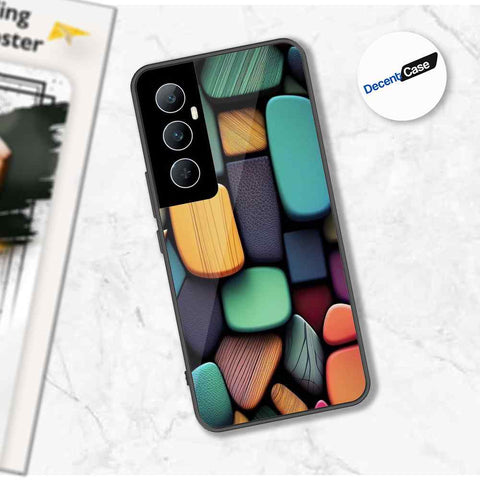 Realme C65 Cover - Stones Series - Premium Printed Metal soft Bumper shock Proof Case