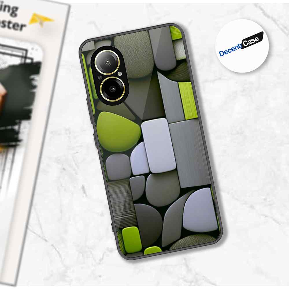 Realme C67 4G Cover - Stones Series - Premium Printed Metal soft Bumper shock Proof Case