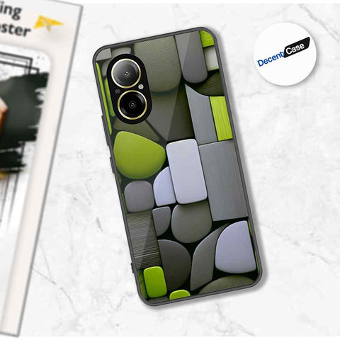 Realme C67 4G Cover - Stones Series - Premium Printed Metal soft Bumper shock Proof Case