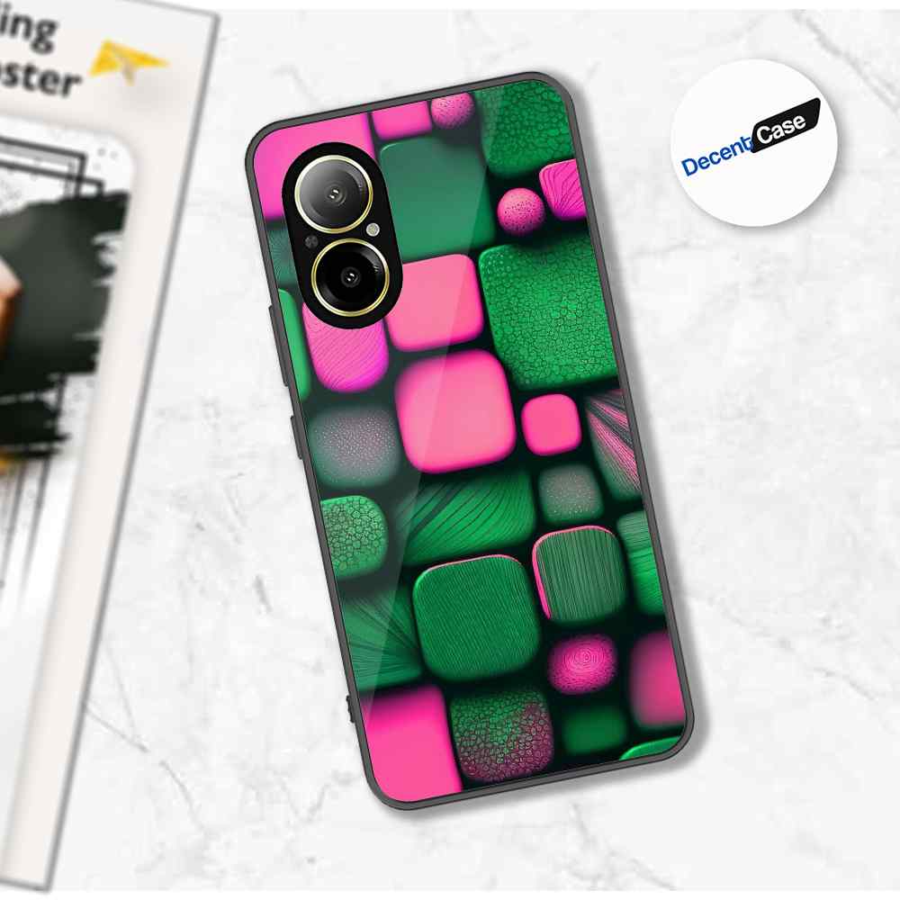 Realme C67 4G Cover - Stones Series - Premium Printed Metal soft Bumper shock Proof Case