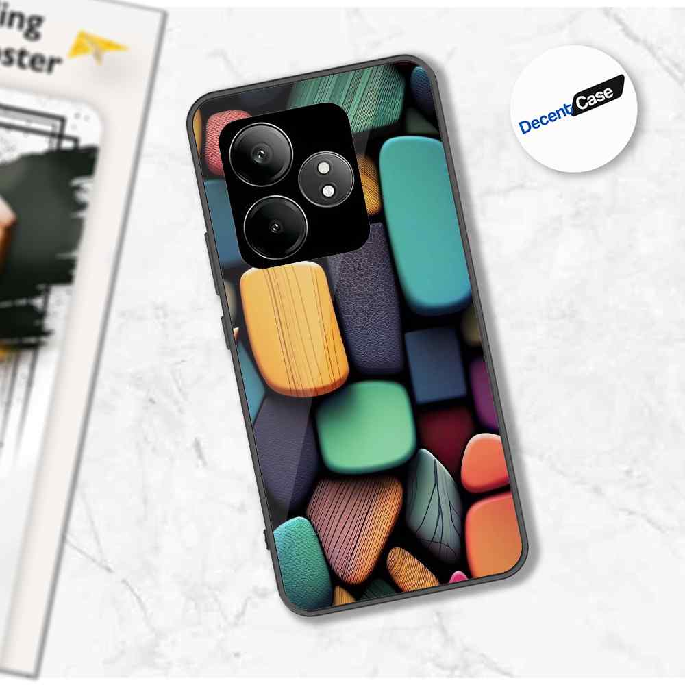 Realme GT Neo 6 SE Cover - Stones Series - Premium Printed Metal soft Bumper shock Proof Case